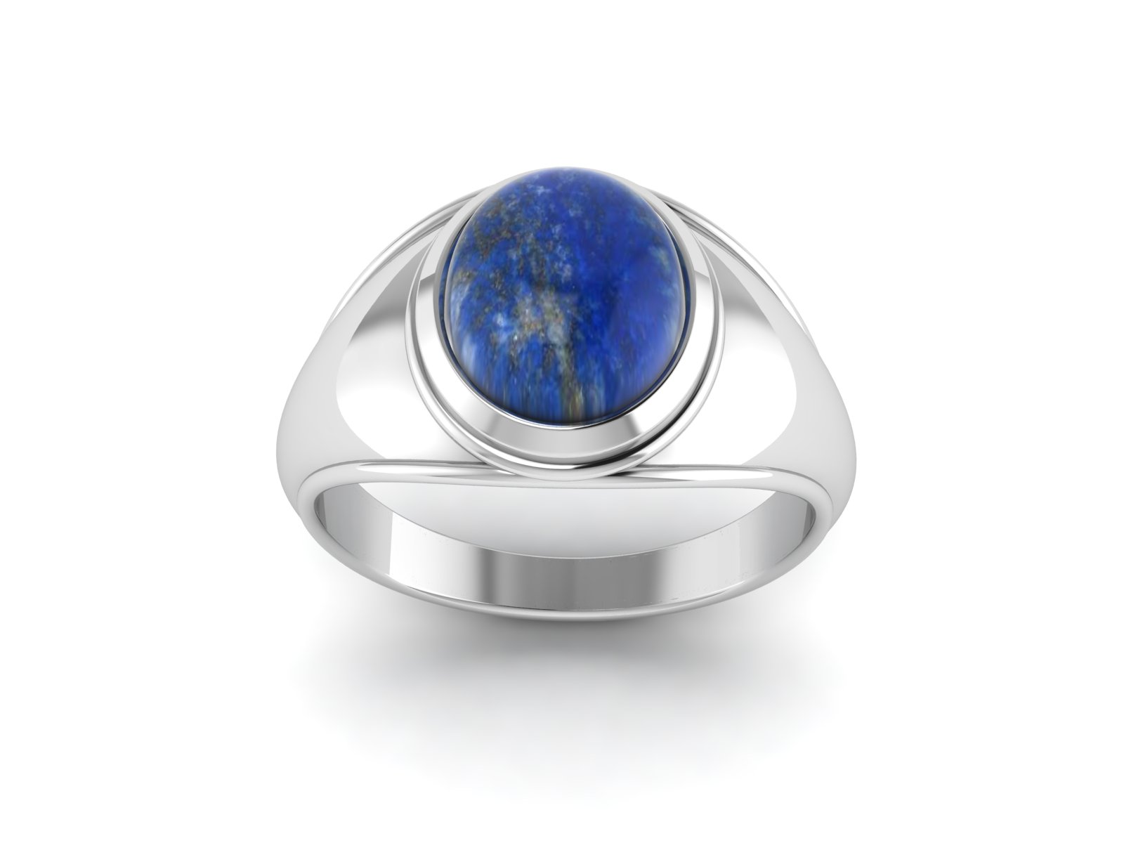 Bague lapis lazuli argent Milos