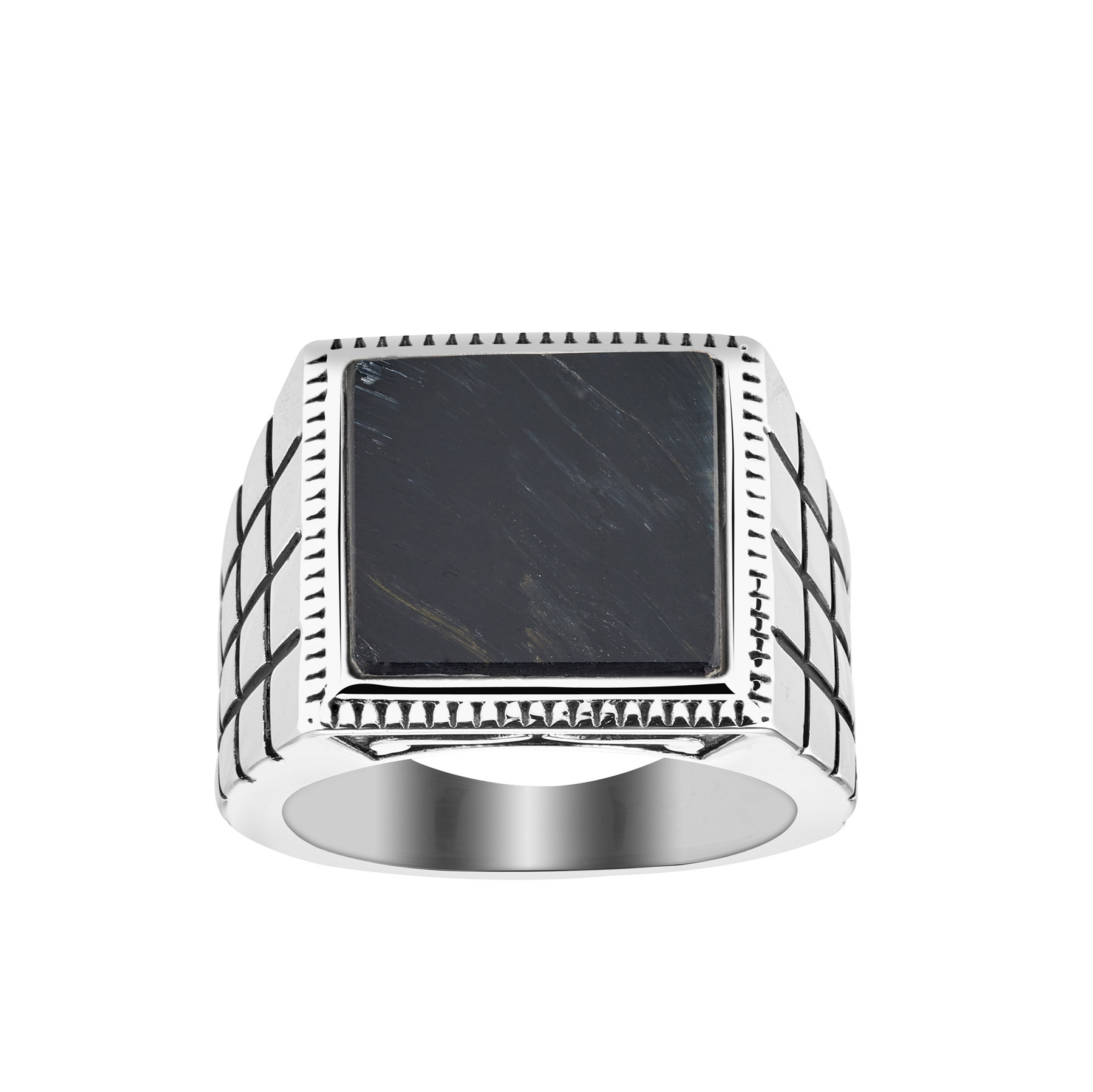 Silver Ring hawk eye Anthony