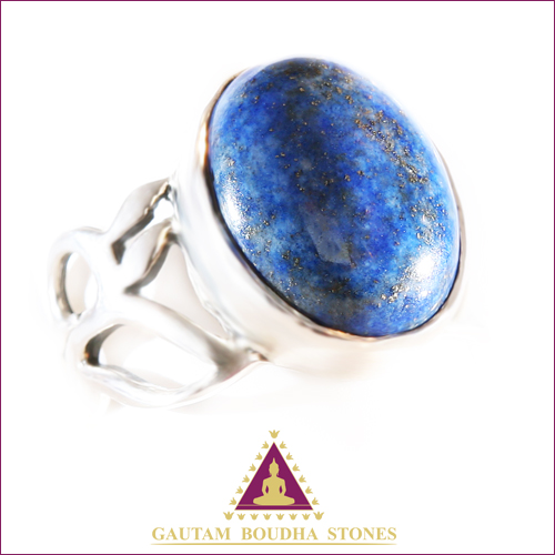 Bague en argent 925, lapis-lazuli 2cm X 1cm Bague en argent 925, lapis-lazuli 2cm X 1cm